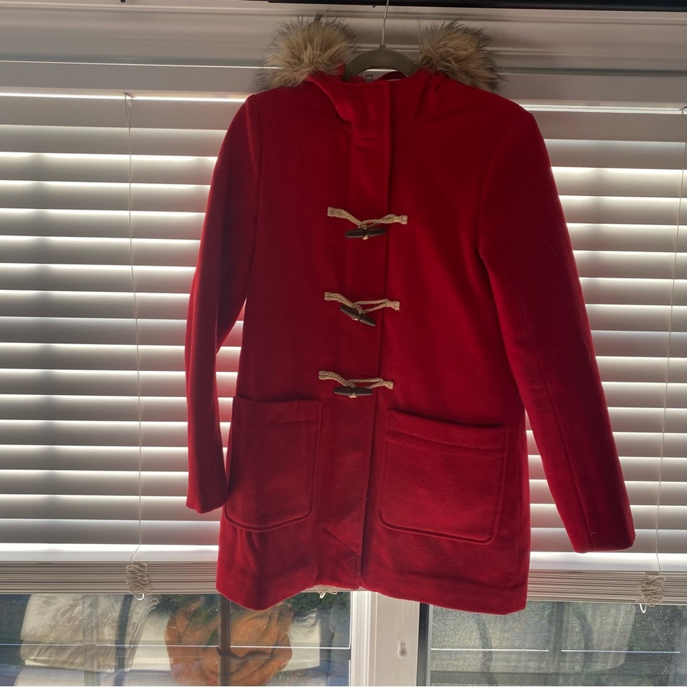 Womens Red Coat